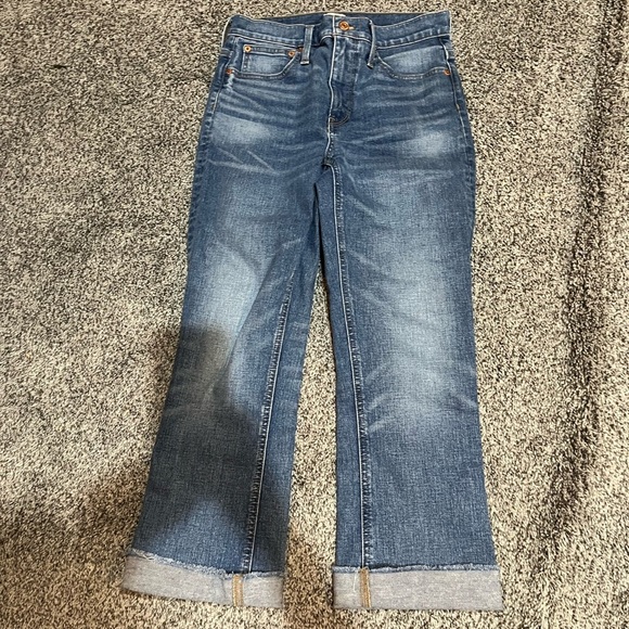 J Crew Cuffed Boyfriend Jean Size 28 denim 90s - Picture 1 of 2
